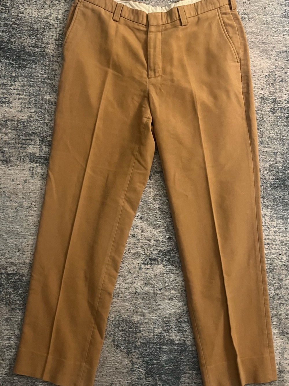 Orvis Men's Chino Pants in Camel Brown